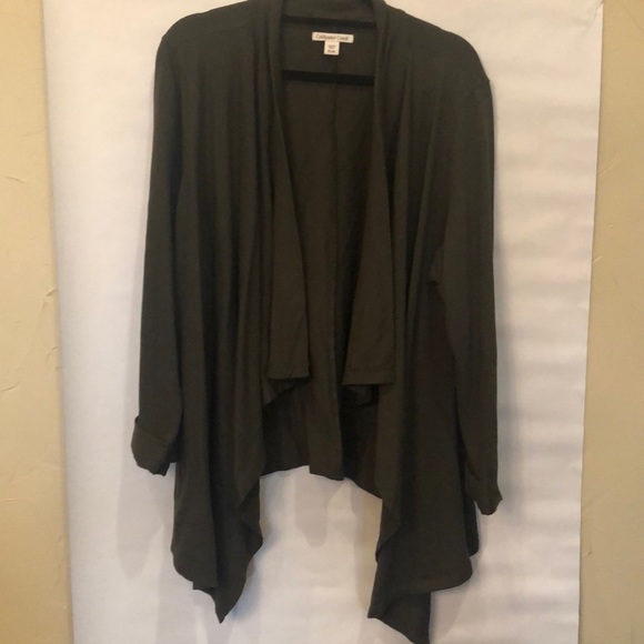 Coldwater Creek Jackets & Blazers - Coldwater Creek Olive green jacket, XL 18